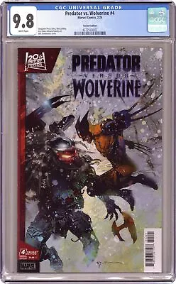 Buy Predator Vs. Wolverine #4B CGC 9.8 2024 4372543002 • 49.39£