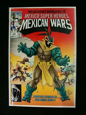 Buy Mexico Super Heroes Mexican Wars #13 Koatl Spanish Marvel Secret Wars #8 Homage • 31.62£