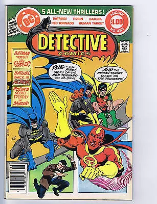 Buy Detective Comics # 493 DC Pub 1980 Riddles In The Dark • 19.71£