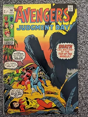 Buy Avengers 90. Marvel 1971. Captain Marvel, Ronan, Kree Empire. Combined Postage • 19.98£