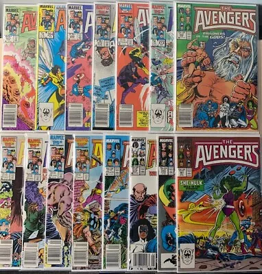 Buy Avengers #263-282 NM (9.2-9.4)! 15 Book Run/Lot! Many Newsstands! • 85.86£