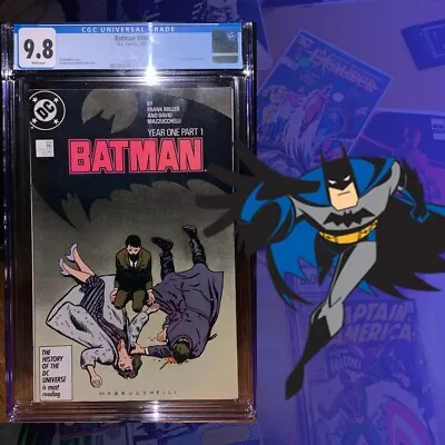 Buy Batman #404 DC Comics CGC 9.8 WP 1987 Frank Miller Year 1 Part 1 • 197.65£