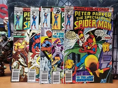 Buy Peter Parker Spectacular Spider-Man #19,21,31,17,25, LOT OF 5 Iow Grade • 15.98£