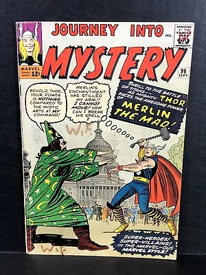 Buy Journey Into Mystery # 96 - 1st Mad Merlin VG Cond. • 71.36£