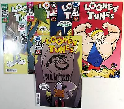 Buy Looney Tunes Lot Of 5 #243,244,247,253,254 DC (2018) Comic Books • 26.82£