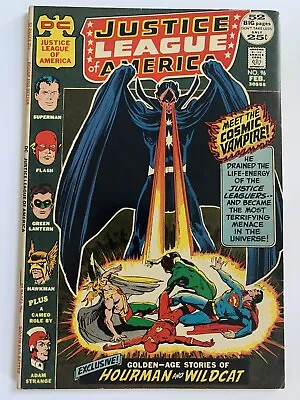 Buy Justice League Of America #96 7.5 Vf- 1972 Meet The Cosmic Vampire! Dc Comics • 6.76£