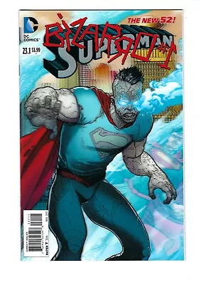 Buy SUPERMAN # 23.1 (BIZARRO, 3D LENTICULAR MOTION COVER, Nov 2013), NM • 9.95£