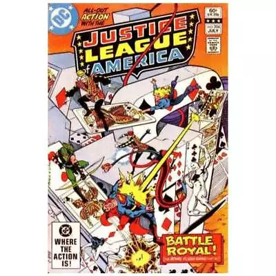 Buy Justice League Of America (1960 Series) #204 In NM Minus Cond. DC Comics [l{ • 6.47£