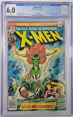 Buy Uncanny X-men #101 Cgc Grade 6.0 W Pgs  Origin  & 1st Appearance Of Phoenix 1976 • 315.81£