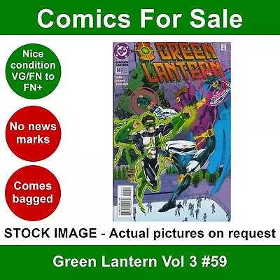 Buy DC Green Lantern Vol 3 #59 Comic - VG/FN+ 01 February 1995 • 3.99£