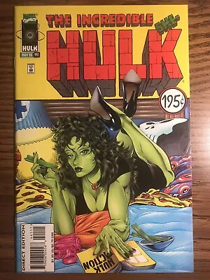 Buy Hulk 441 She-hulk Pulp Fiction Homage Nm/nm+ Direct Edition Marvel Comics 1996 • 38.54£