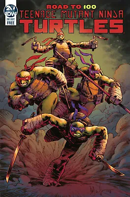 Buy Tmnt Road To 100 #0 Teenage Mutant Ninja  Turtles 2019 • 3£