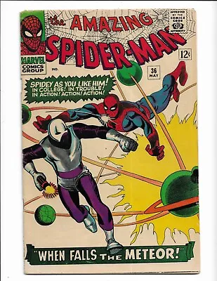 Buy Amazing Spider-man 36 - Vg+ 4.5 - 1st Appearance Of The Looter - Ditko (1966) • 64.15£