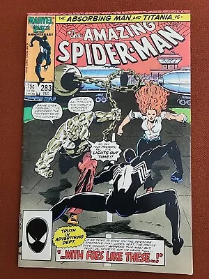 Buy Amazing Spider-Man # 283 NM Marvel Comic Book Goblin Rhino Vulture • 5.59£