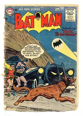 Buy Batman #92 PR 0.5 1955 1st App. Bat-Hound • 480.58£