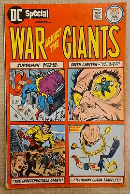 Buy Dc Special War Against Giants #19 - Dc Comics - Wonder Woman - January 1976 • 5.99£