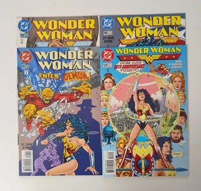 Buy Lot Of 4 DC Wonder Woman Volume 2 Comics #105-107 & 120 VF/NM • 12.22£