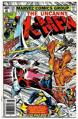 Buy Uncanny X-Men #121 GD+ Signed W/COA Chris Claremont Multiple 1st App 1979 Marvel • 214.05£
