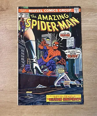 Buy AMAZING SPIDER-MAN #144, 1975 1st Full Appearance Of Gwen Stacy's Clone! VG • 23.74£