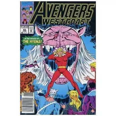 Buy Avengers West Coast #83 Newsstand In NM Minus Condition. Marvel Comics [k@ • 4.04£