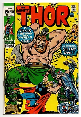 Buy Thor Vol 1 No 184 Jan 1971 (VFN) (8.0) Marvel, Bronze Age (1970 - 1979) • 24.99£