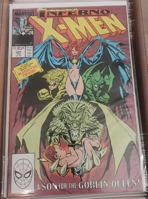 Buy Uncanny X-Men #241 (1989) Marvel Comics Origin Of Madelyne Pryor • 4.76£