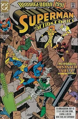 Buy Action Comics #670 (1991) 1st Appearance Of The 2nd Atomic Skull (Joe Martin)… • 2.13£