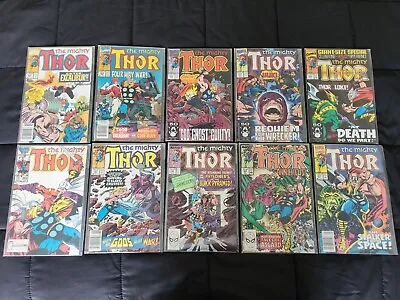Buy The Mighty Thor Lot Of 10 Comics - #369 397 398 405 417 427 428 430 431 432 • 23.74£