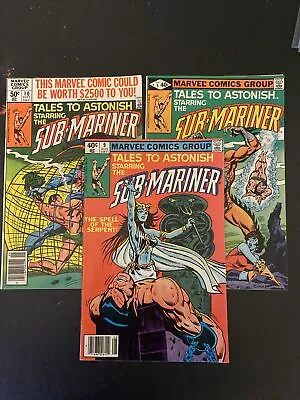 Buy Tales To Astonish Sub-Mariner  Bronze Age Lot Of 3 Issues #5, 9, 10. • 4.01£