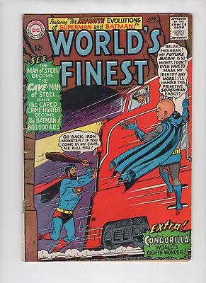 Buy World's Finest Comics #151 1965 Nice Mid Grade Superman Train Cover Cave Man • 9.50£