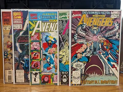 Buy Avengers Annual 5 Book Lot 19 20 21 22 (polybag Sealed) 23 • 8£