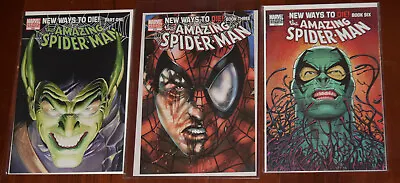 Buy Amazing Spider-Man 568 570 573 New Ways To Die Variants Green Goblin Scorpion • 35.74£