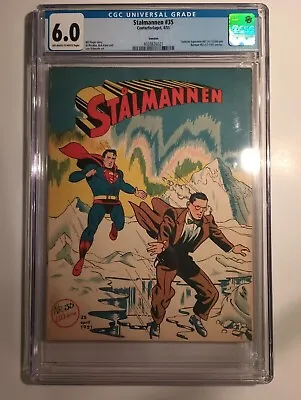 Buy Superman #67 Comic Book 1951 Stalmannen Swedish Variant Cgc 6.0 Batman Story  • 236.98£