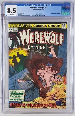 Buy Werewolf By Night #35 CGC 8.5 • 64.65£