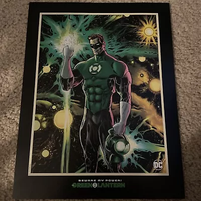 Buy GREEN LANTERN: BEWARE MY POWER POSTER LITHOGRAPH LIMITED EXCLUSIVE 13 X10  • 9.52£