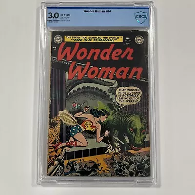 Buy Wonder Woman #64 Vol 1. CBCS 3.0. Slabbed Comic, Cent Copy • 250£