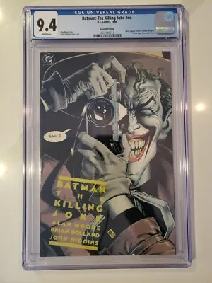 Buy Batman The Killing Joke TPB 7th Seventh Print CGC 9.4 DC Comics 1988 • 51.78£