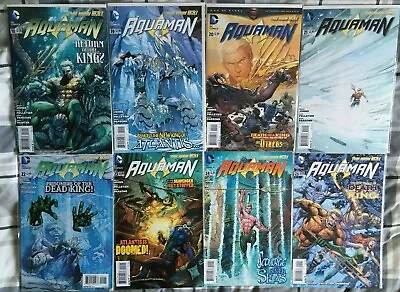 Buy Aquaman #18 - #25 - Death Of A King - The New 52 - DC Comics - Geoff Johns • 17.99£