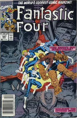 Buy Fantastic Four (Vol. 1) #347 (Newsstand) FN; Marvel | New Fantastic Four Art Ada • 4.78£