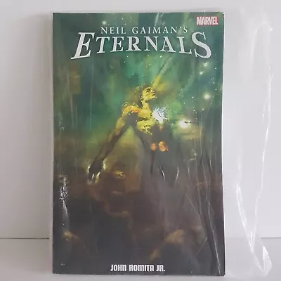 Buy Marvel: Neil Gaiman's Eternals (John Romita Jr) - 2021 Paperback Graphic Novel • 13.79£