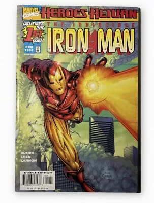 Buy IRON MAN #1 Vol. 3 NM Near Mint Heroes Return  (1998 MARVEL Comics) NEVER READ • 15.88£
