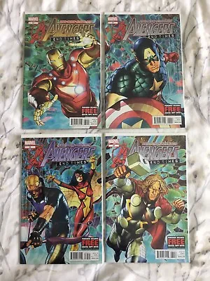 Buy AVENGERS - Vol 4 - Issues: 31, 32, 33, 34 (2012/13) - 'End Times'. NM/NM+ (9.6) • 4.99£