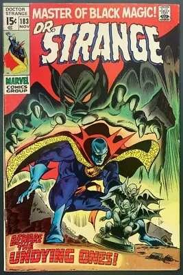 Buy Doctor Strange #183 (1969) KEY 1st App. Of The Undying Ones (VF-) • 35.98£
