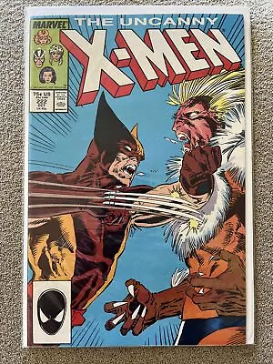 Buy Uncanny X-Men #222 Wolverine Vs Sabretooth Classic Cover Marvel Comics NM-/NM • 11.19£