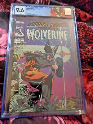 Buy Marvel Comics Presents: Wolverine #1 CGC 9.6 Custom Label • 65£