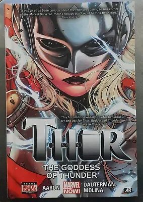 Buy Marvel THOR: The Goddess Of Thunder Aaron Dauterman Molina 1st Edition Hardback  • 12£