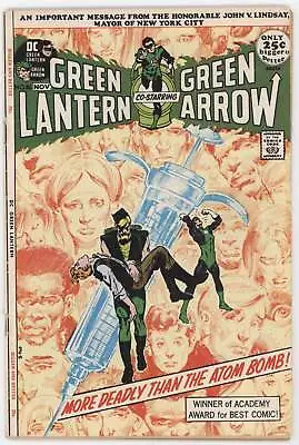 Buy Green Lantern 86 DC 1971 FN Neal Adams Denny O'Neil Arrow Speedy Drug Epidemic N • 95.66£