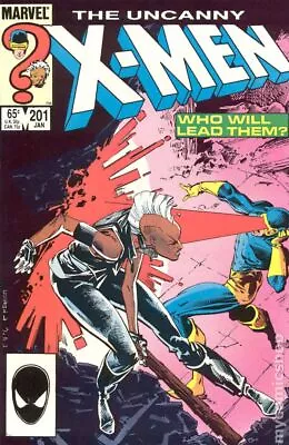 Buy Uncanny X-Men #201 FN 1986 Stock Image 1st App. Nathan Summers • 12.87£