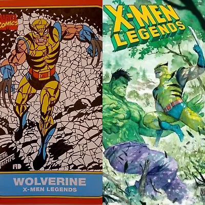 Buy X-men Legends (#1) Exclusive Wolverine Rookie Card + 1:25 Incentive Variant Cvr • 27.67£
