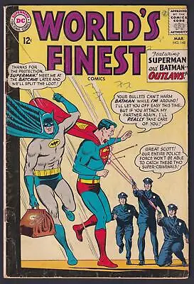 Buy World's Finest #148 3.0 GD/VG DC Comic - Mar 1965 • 8.39£